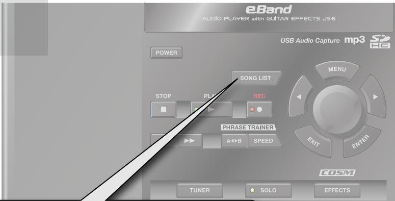 ROLAND EBAND JS-8 - Songs selecteren - 1