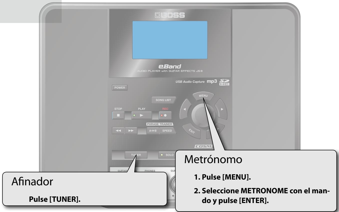 ROLAND EBAND JS-8 - Funciones de practica útiles - 1