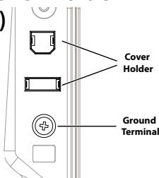 ROLAND EBAND JS-8 - About the Cover Holder (indentation) - 1