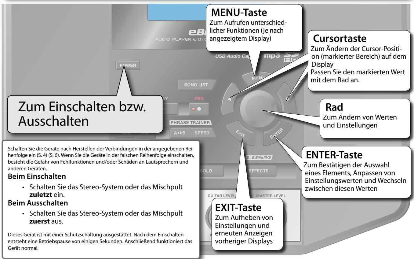 ROLAND EBAND JS-8 - Groundfunktionen des JS-8 - 1