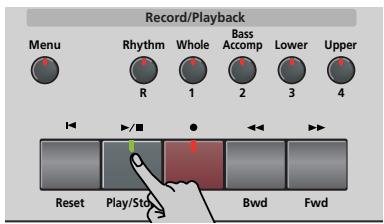 ROLAND KR103 - Listening to your song - 2
