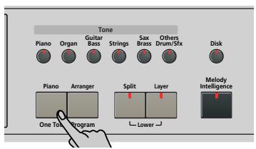 ROLAND KR103 - Recording without accompaniment - 1