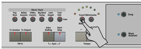 ROLAND KR103 - Fonction "repeat - 1