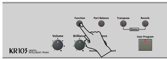 ROLAND KR103 - Bass Inversion (BassInv) - 1