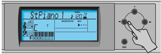 ROLAND KR103 - Changer le volume de certaines pistes - 3