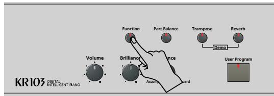 ROLAND KR103 - Bass Inversion (BassInv) - 1