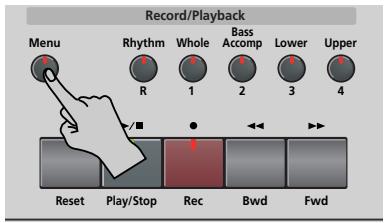 ROLAND KR103 - Switching off certain song parts (part 2) - 1
