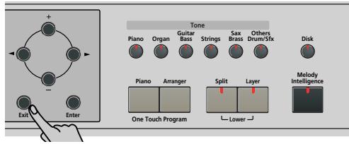 ROLAND KR103 - Utilisation du métronome - 1