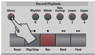 ROLAND KR103 - Cambi ar el volumen de的一些 pistas - 1