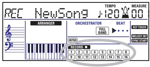 ROLAND KR103 - More about "New Song" mode - 1