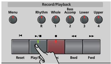 ROLAND KR103 - Solo recording mode - 5