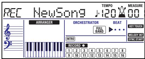 ROLAND KR103 - Grabar conacompañamiento de estilo - 4