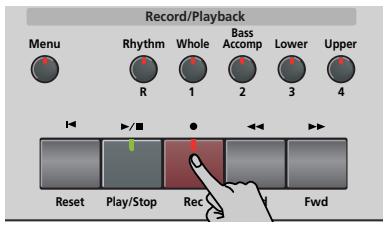 ROLAND KR103 - Solo recording mode - 1