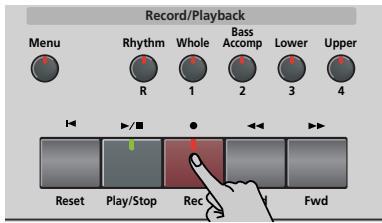 ROLAND KR103 - Grabar conacompañamiento de estilo - 3