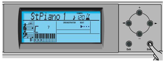 ROLAND KR103 - Guardar una canción en un disco - 3
