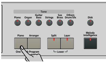 ROLAND KR103 - Tocar música de piano - 1
