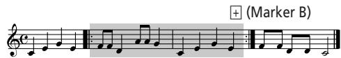 ROLAND KR103 - Fonction "repeat - 6