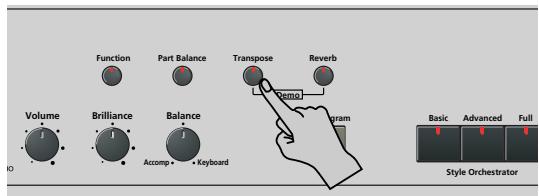 ROLAND KR103 - Transpose - 2