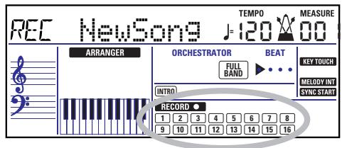 ROLAND KR103 - Más acerca del modo "New Song" - 1