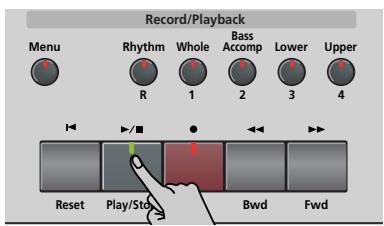 ROLAND KR103 - Listening to your song - 2