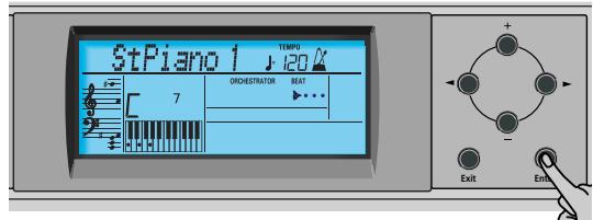 ROLAND KR103 - Gestion des programmes utilisés - 3