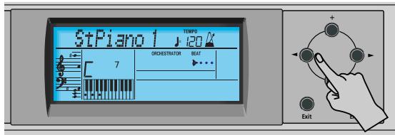 ROLAND KR103 - Reproduccion baja de canociones - 2
