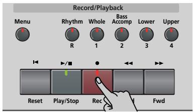ROLAND KR103 - Recording with Arranger backing - 3