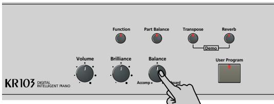 ROLAND KR103 - Balance - 1