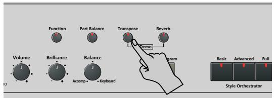 ROLAND KR103 - Transpose - 2