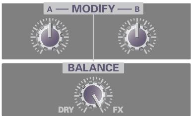A — MODIFY — B BALANCE DRY FX