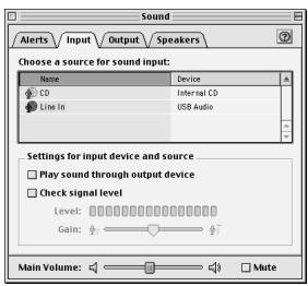 ROLAND UA-1A - Impostazione dei parametri audio - 6