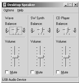 ROLAND UA-1D - Impostazioni Controllo volume - 2