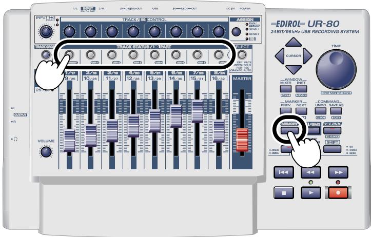 ROLAND UR-80 - Commutation des jours de sons - 1