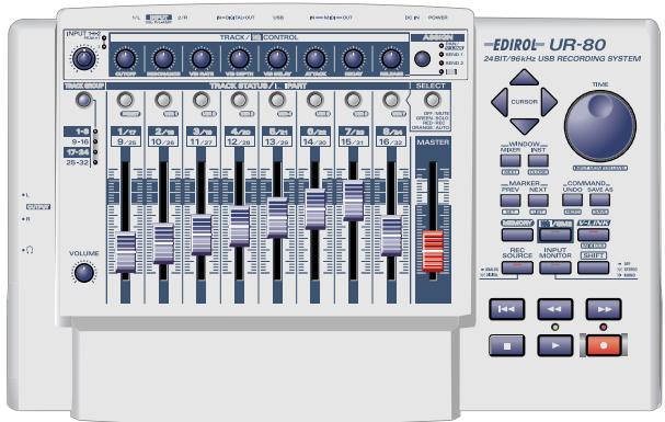 ROLAND UR-80 - Aufnahme der Ausgabe des UR-80 auf einem Digitalgerät - 2