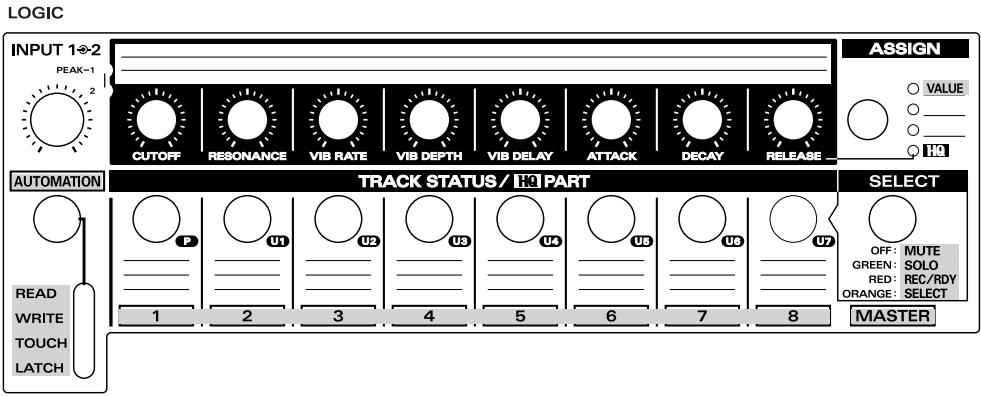 ROLAND UR-80 - Track Control section - 1