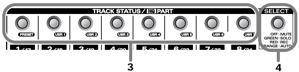 ROLAND UR-80 - Bouton d'affection (ASSIGN) - 1