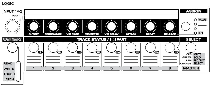 ROLAND UR-80 - Abschnitt Track Control - 1