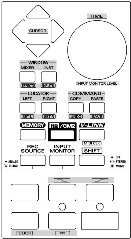 ROLAND UR-80 - Master Control section - 1