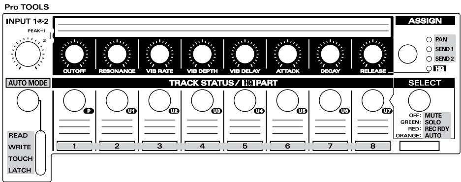 ROLAND UR-80 - Section Track Control - 1