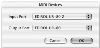 ROLAND UR-80 - Mac OS X - 1