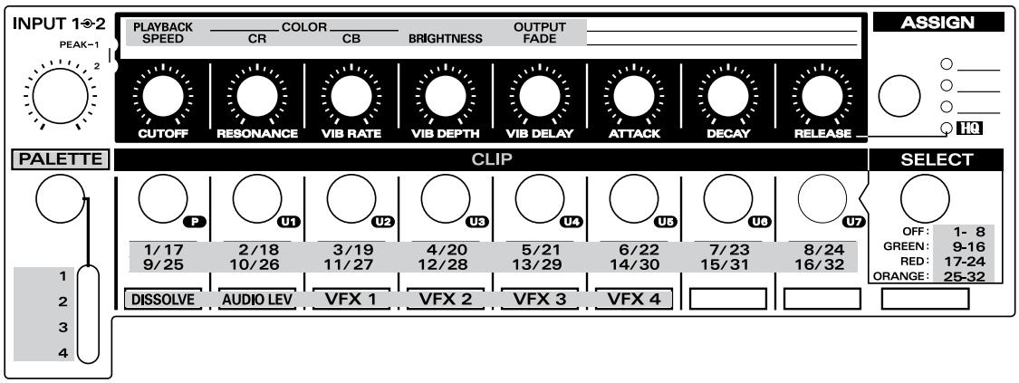 ROLAND UR-80 - - Controles realizados en el modo V-LINK - 1