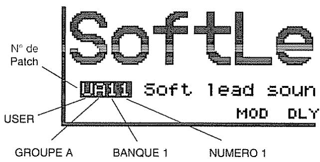ROLAND VG-8 - Organisation des numéros de patches - 1