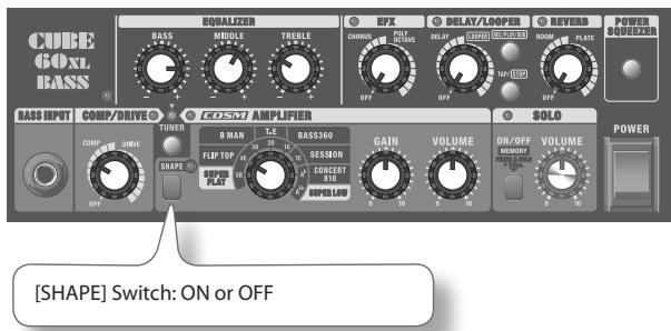 ROLAND CB-60XL - MELLOW COMP (FLIP TOP) - 1