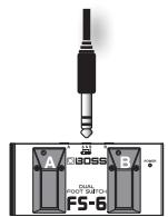 ROLAND CB-60XL - Impostazioni dell'interruttore a pedale - 3
