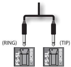 ROLAND CB-60XL - Foot Switch Settings - 1