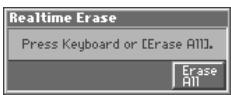 ROLAND FA-76 - Appuyez sur [7 (Erase)]. - 1