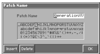 Patch Name Patch Name GenerationXU _ABCDEFGHIJKLMNOPQRSTUUMXYZ abcdefghijklmnopqrstuvwxyz 0123456789! "#$%'()*++,-.;# ;<=>?@[\]^_^('|)++