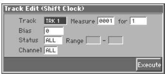 ROLAND FA-76 - Déplacement temporel des données enregistrées (Shift Clock) - 2