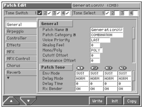 ROLAND FA-76 - Conseils utiles pour l'édition des Patches - 4