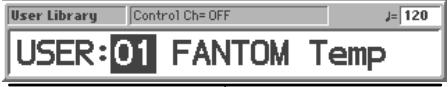 ROLAND FA-76 - Fonctions accessibles au niveau de l'écran MULTITIMBRE PLAY - 3